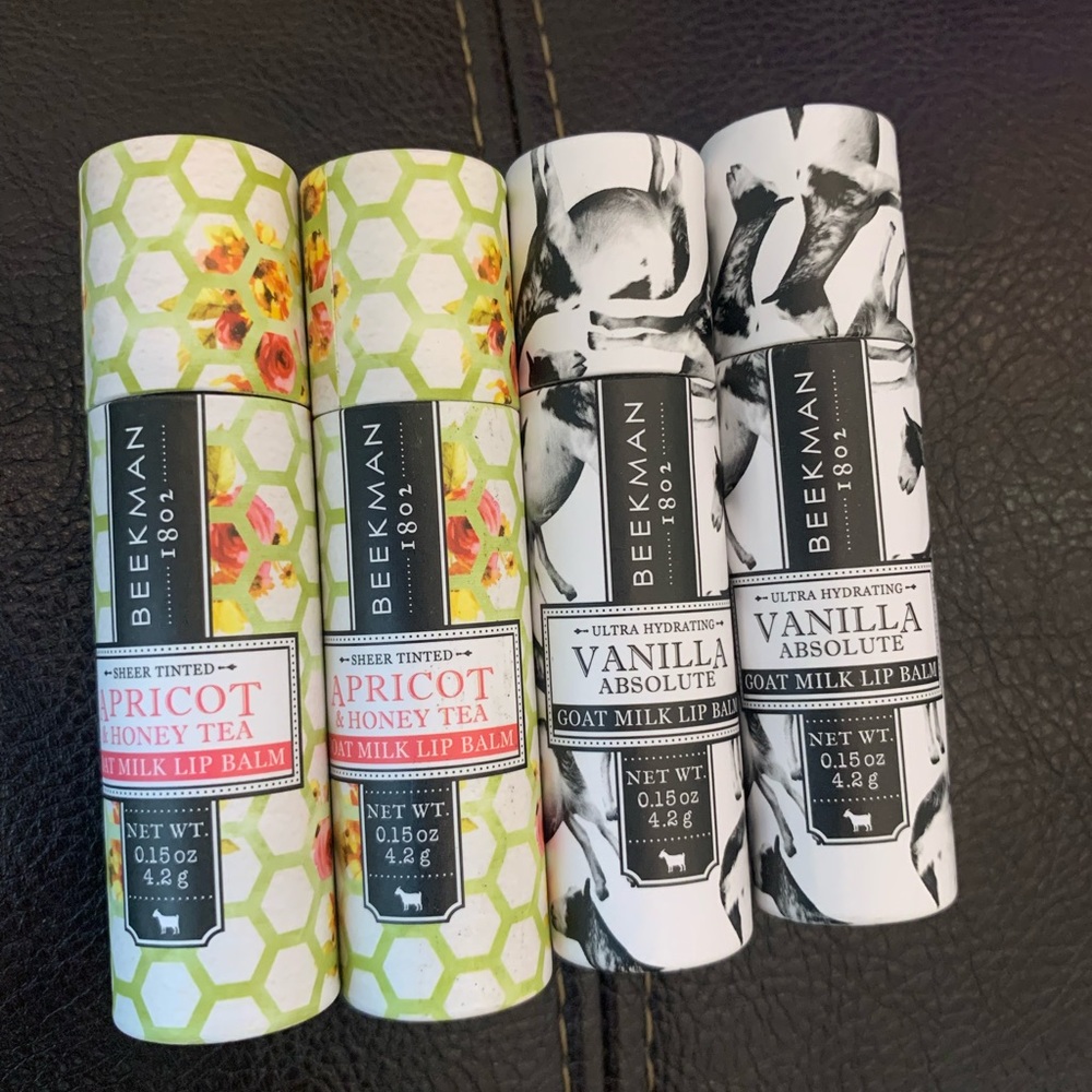 Beekman 1802 Lip Balms